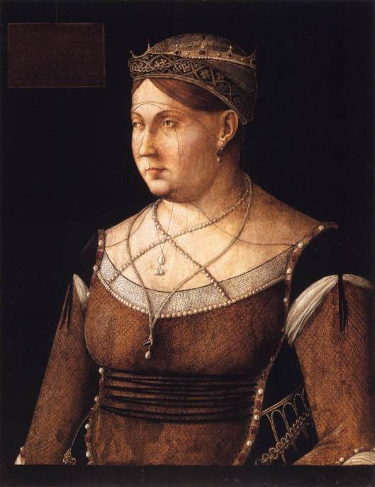 BELLINI, Gentile - Catarina Cornaro rainha de Chipre