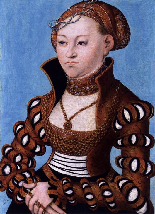 CRANACH, Lucas the Elder - Maria da Saxónia 1534