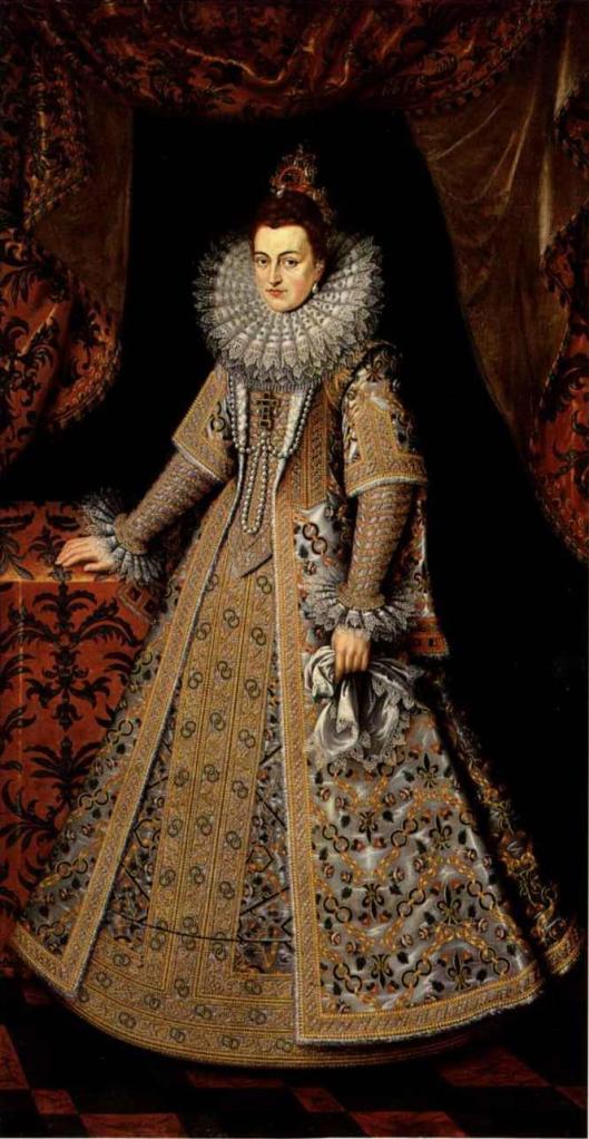 POURBUS, Frans the Younger - Isabella Clara Eugenia of Austria com com mais uns aninhos antes de 1605