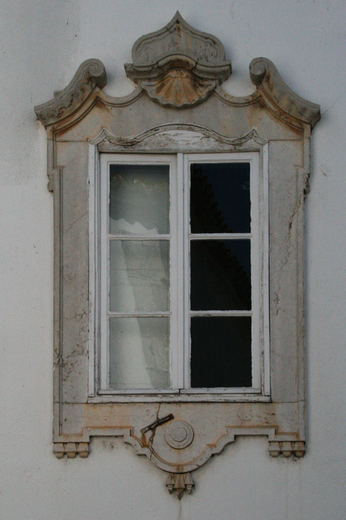 Uma janela da casa onde nasci