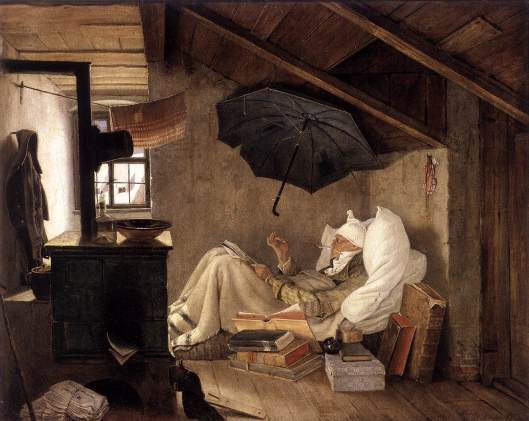 SPITZWEG, Carl - O poeta pobre 1839