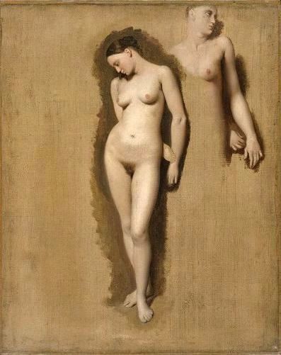 Ingres_Jean-Auguste-Dominique-Study_for_Roger_freeing_Angelica