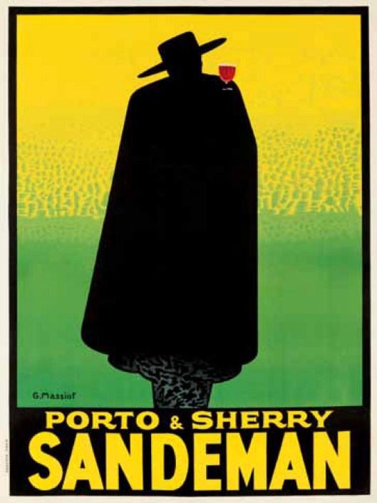 Sandeman anuncio original 1928