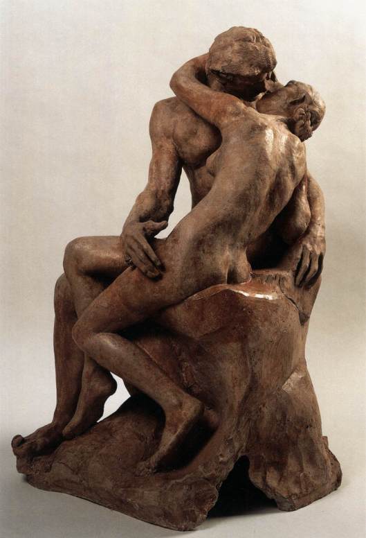 Rodin - O beijo - terracota