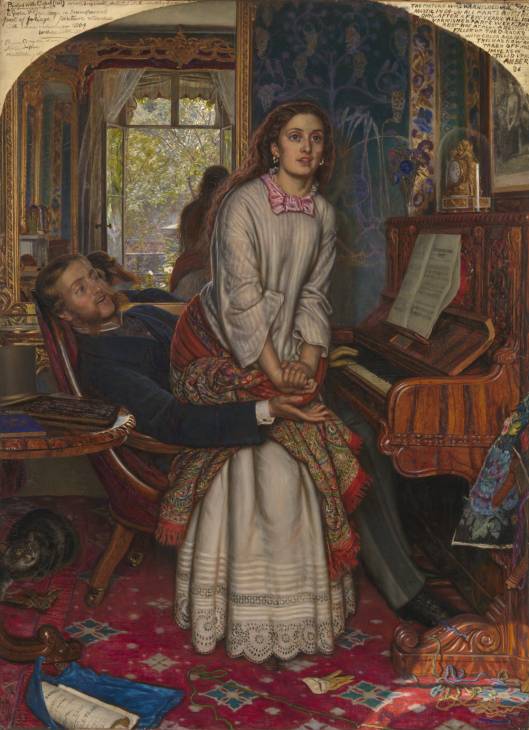 William Holman Hunt 1827-1910 - The awakening Conscience 1853 Tate