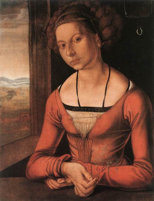 Dürer - retrato de rapariga 1497