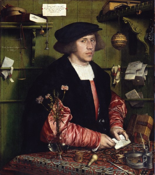 Holbein - O mercador Gisze - 1532