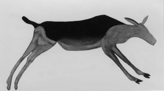 Arte rupestre - Antílope - Africa do Sul 02