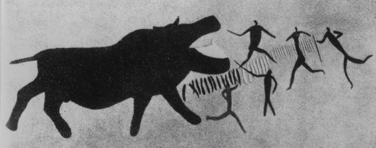 Arte rupestre em Zandfontein Africa do Sul 01