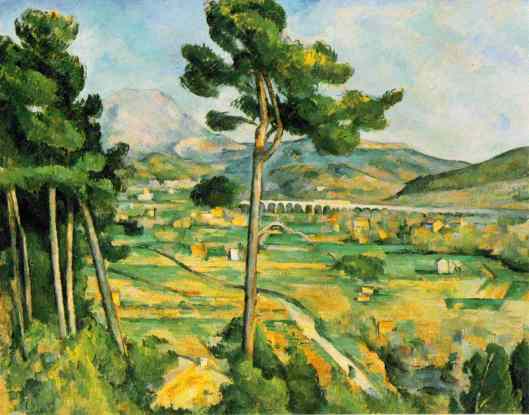 Cezanne - La Montagne Sainte-Victoire  1886-87