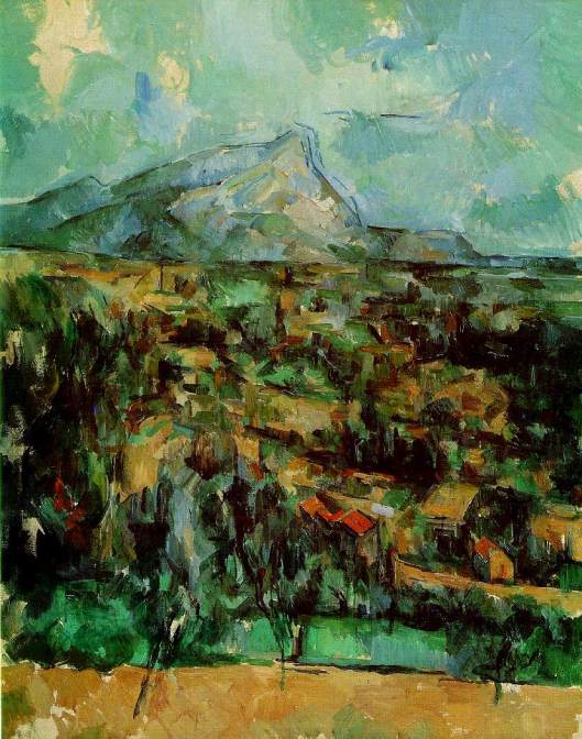 Cezanne - La Montagne Sainte-Victoire  1902