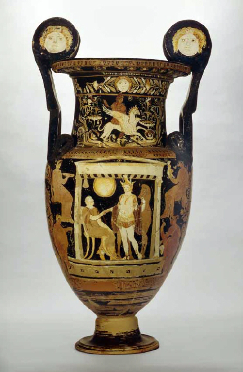 A Krater de volutas