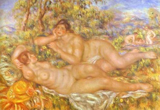 Renoir_Pierre-Auguste-The_Great_Bathers_The_Nymphs 1919