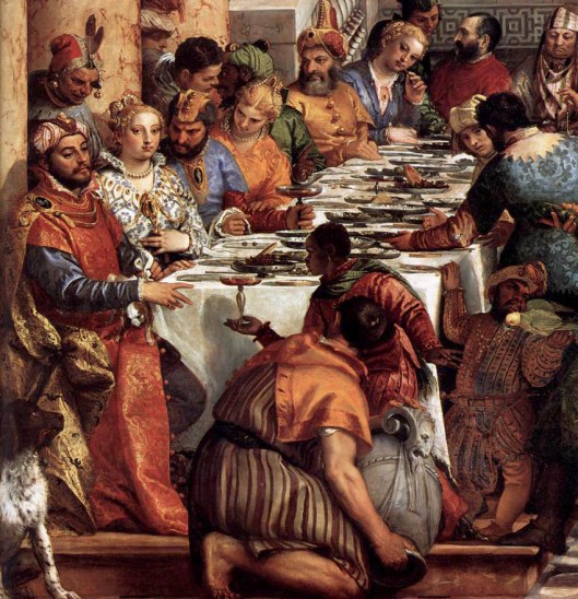Veronese - Bodas de Canaã detalhe 2