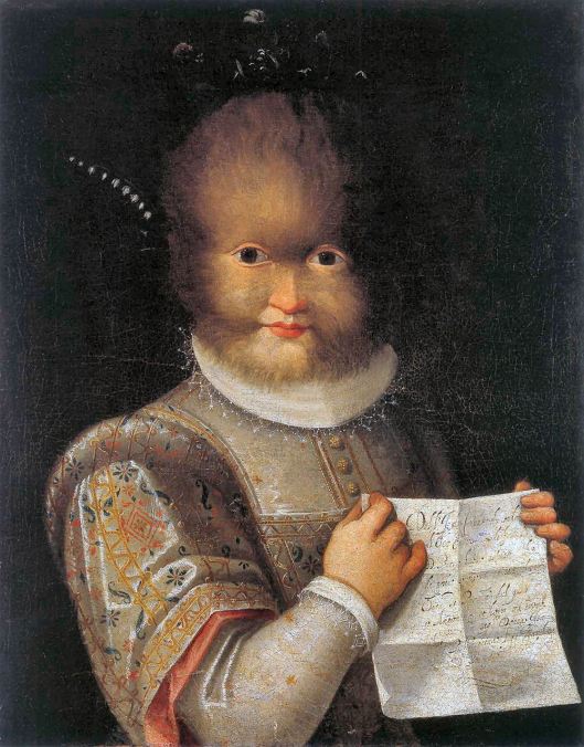 Lavinia FONTANA - Retrato de Antonietta Gonzalez