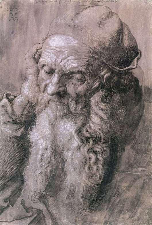 Dürer - Retrato de homem com 95 anos 1521