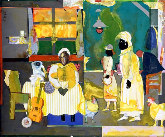Romare Bearden Gospel-Morning 1987