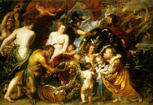 Rubens - Alegoria às bençãos da paz