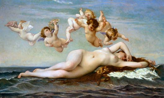Alexandre Cabanel (French, 1823–1889) Nascimento de venus 1875 A