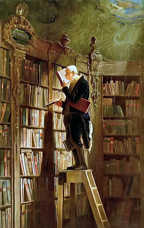 Carl Spitzweg BookwormA1croped