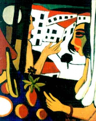 Julio - À janela 1923