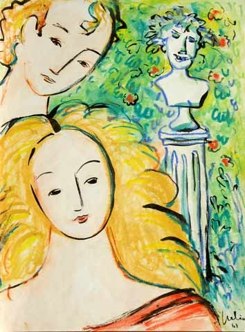 Julio - Serie poeta Aguarela