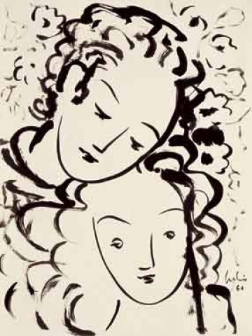 Julio - Serie poeta tinta da china 1960