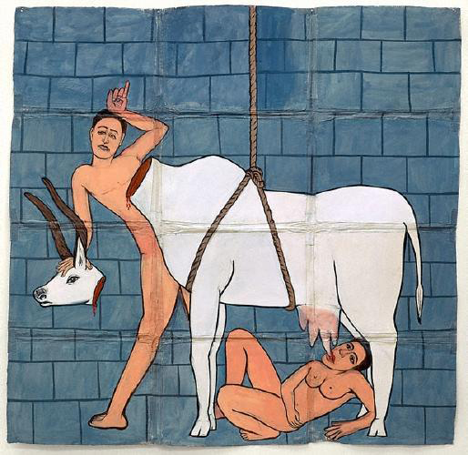 Francesco Clemente - Água e vinho