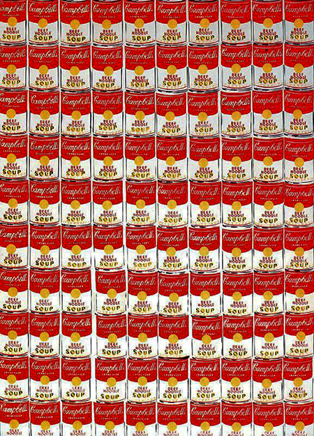 Andy Wahrol - 100Campbells soup 1962 450px