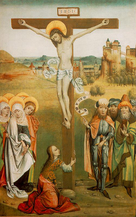 4 Mestre húngaro desconhecido - Cristo cruxificado 1476 700px