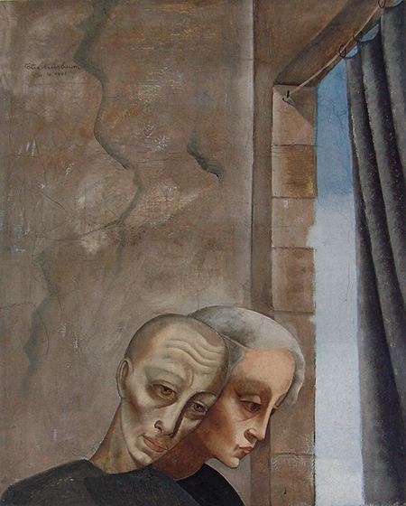 Felix Nussbaum 5 - Casal de luto 1943 450px