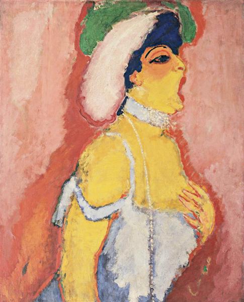 Kees van Dongen - Modjesko opera singer 1908